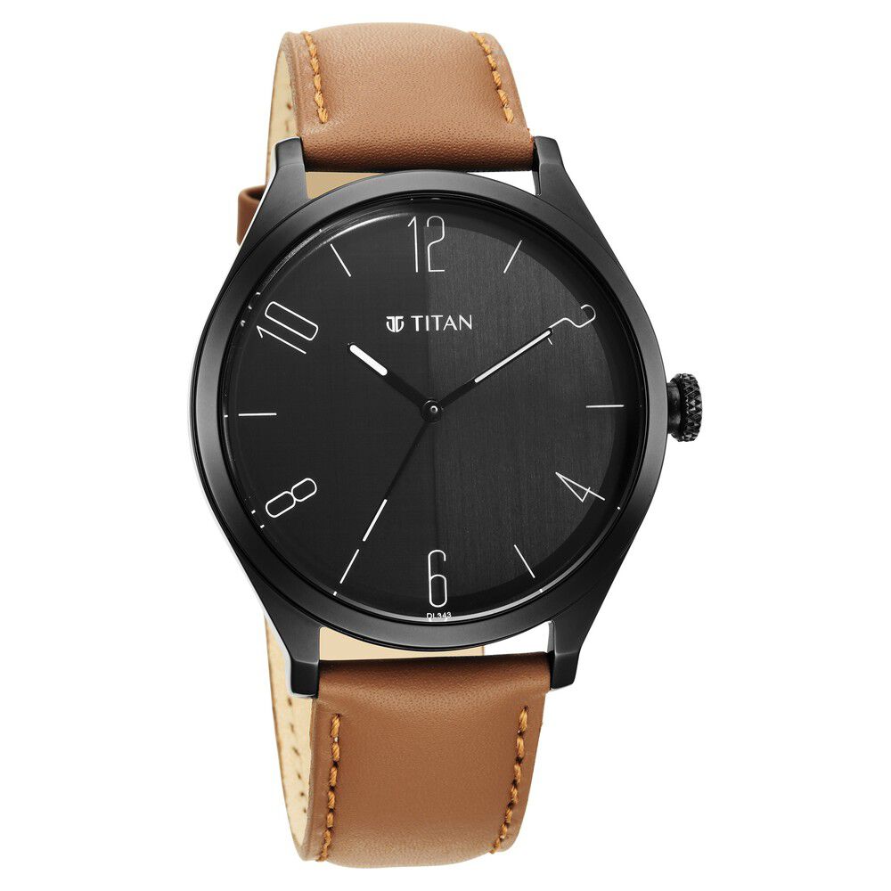 Titan watch top leather straps price