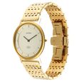 Edge Metal Yellow Dial Stainless Steel Strap Watch Men - image number 3