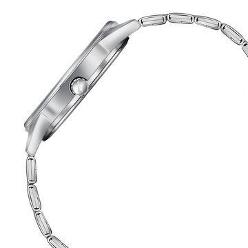 Fastrack Stunners Quartz Analog Grey Dial Stainless Steel Strap Watch for Guys