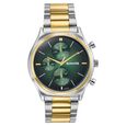Sonata Festive Quartz Multifunction Blue Dial Silver Metal Strap Watch For Men