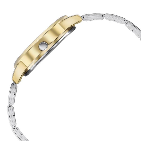 Sonata Glam Gold Quartz Analog Off White Dial Stainless Steel Strap Watch For Women - image number 3