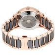 Titan Ceramic Fusion Automatic Black Dial Rose Gold Dual-Toned Stainless Steel Bracelet Watch for Men - image number 6