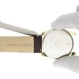 22 mm Brown Genuine Leather Strap for Men - image number 5