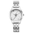 Fastrack Style Up Grey Dial Stainless Steel Strap Watch for Girls
