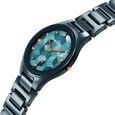 Edge Tessel Quartz Analog Blue Dial Blue Ceramic Strap Watch For Women - image number 3