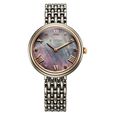 Titan Aura Quartz Analog Titanium Mother of Pearl Dial Titanium Stainless Steel Strap Watch for Women - image number 0