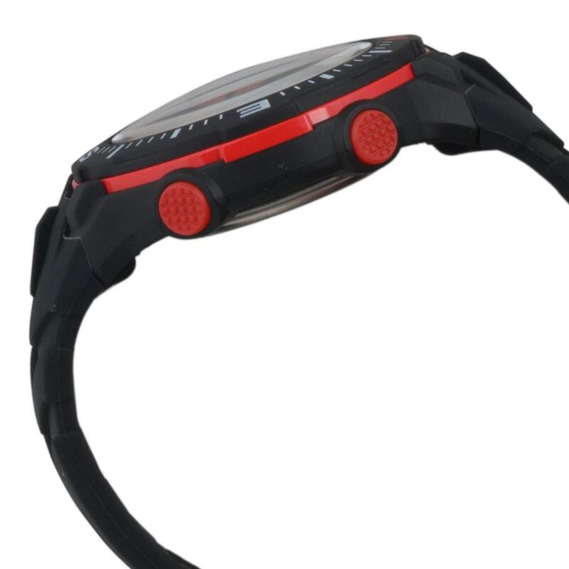 SF Digital Dial Silicone Strap Watch for Men - image number 2