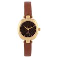 Titan Quartz Analog White Dial Leather Strap Watch for Women
