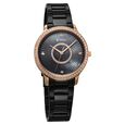 Titan Glamour Quartz Analog Black Dial Black Stainless Steel Strap Watch For Women - image number 1