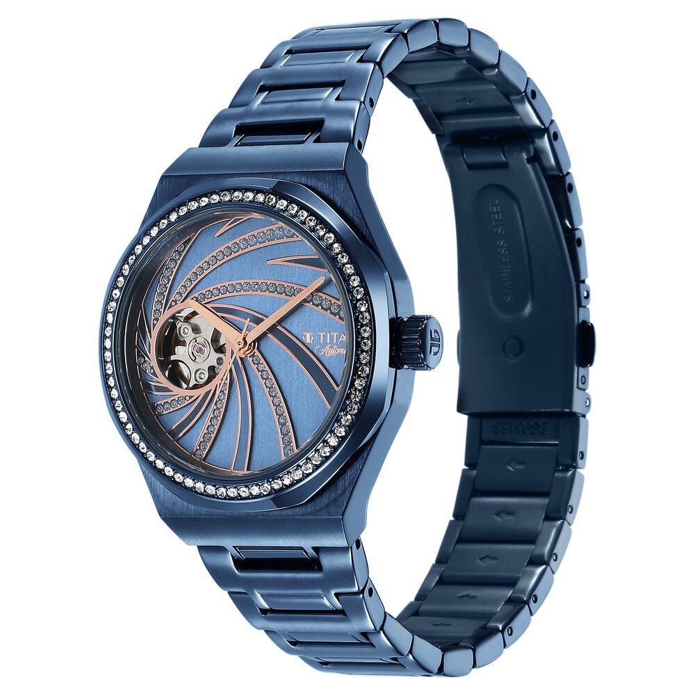 Titan tandem discount mechanical watch 9277sl01