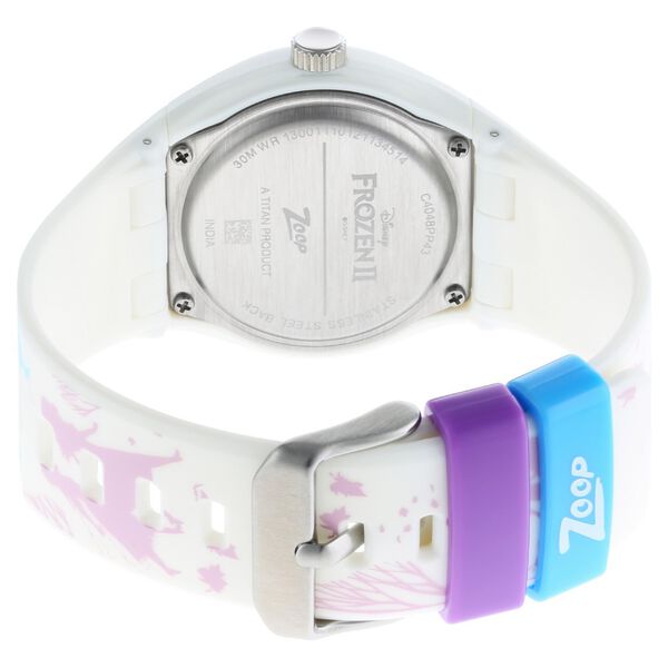 Zoop Zoop Marvel Quartz Analog Dial White Polyurethane Strap Watch For Kids - image number 4