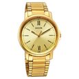 Sonata Traditional Essentials Quartz Analog Brown Dial Leather Strap Watch for Men