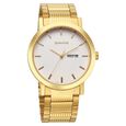 Sonata Utsav Quartz Analog Black Dial Stainless Steel Strap Watch for Men