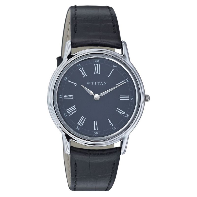Titan Quartz Analog Black Dial Watch for Men
