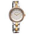 Titan Purple Glamour Quartz Analog White Dial Two Toned Stainless Steel Strap Watch For Women - image number 1