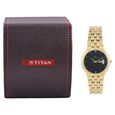 Titan Analog Black Dial with Day and Date Metal Strap watch for Men - image number 4