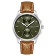 Kenneth Cole Quartz Multifunction Green dial Leather Strap Watch for Men - image number 0