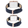Titan Bandhan Black Dial Quartz Multifunction Leather Strap Watch for Couple - image number 4