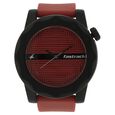 Fastrack Quartz Analog Grey Dial Plastic Strap Watch for Unisex