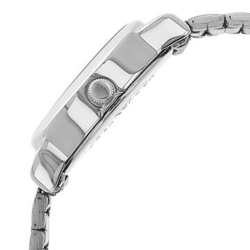 Sonata Quartz Analog Silver Dial Stainless Steel Strap Watch for Women