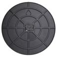 Titan Golden Slim Wall Clock - 36 cm x 36 cm (Medium) - image number 3
