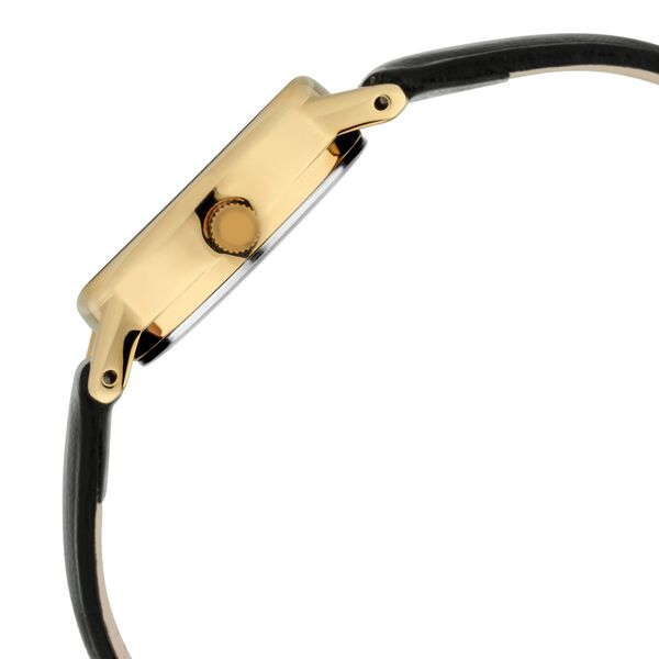 Titan Quartz Analog Black Dial Leather Strap Watch for Women - image number 3