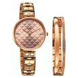 Titan Raga Contempore Quartz Analog Brown Dial Metal Strap Watch For Women