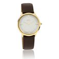 Titan Nebula Deccan Treasures 18k Gold Analog Leather Strap Watch for Men - image number 1