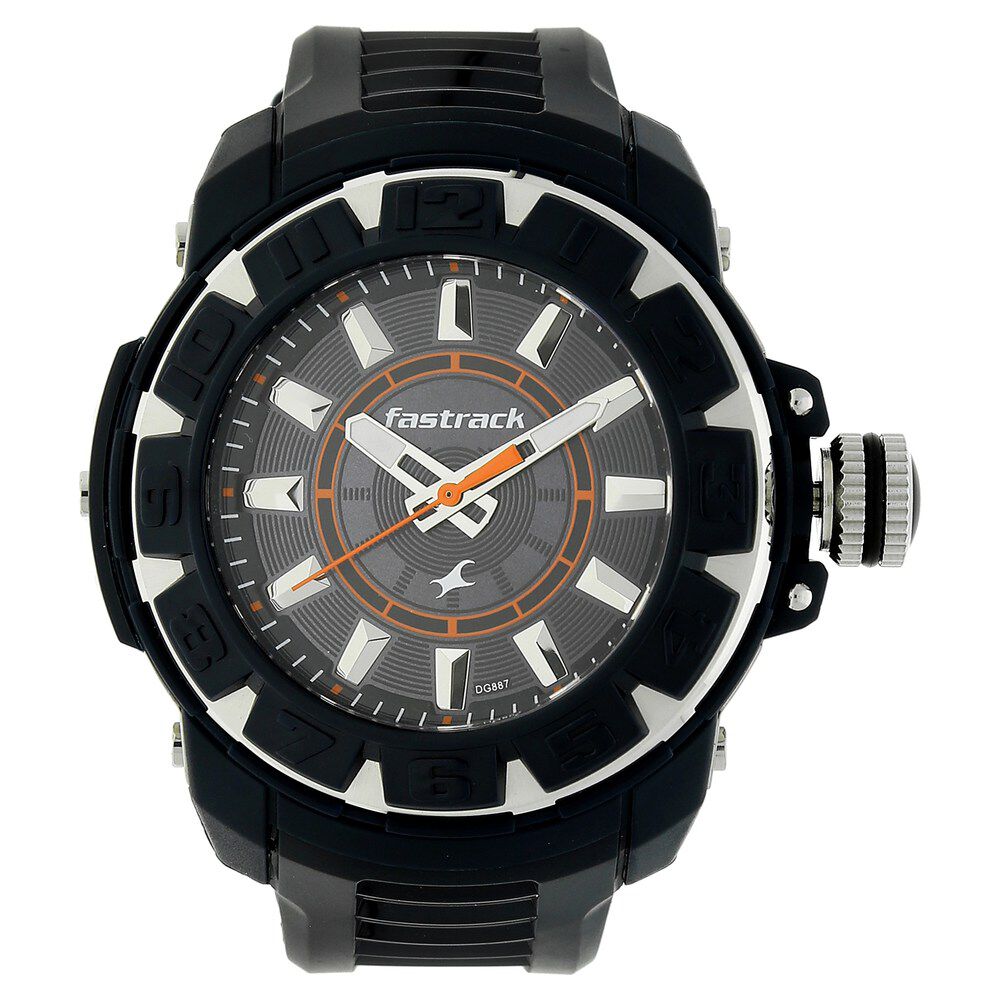 Fastrack chronograph watch belt top