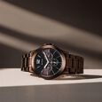 Titan Neo Splash Quartz Multifunction Brown Dial Stainless Steel Strap Watch for Men - image number 0