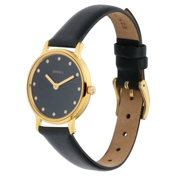 Titan Nebula Lustre Quartz Analog 18 Karat Solid Gold Watch for Women - image number 2