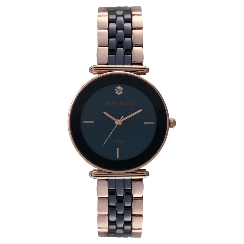 Anne Klein Quartz Analog Mother of Pearl Dial Ceramic Strap Watch for Women - image number 0