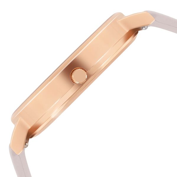 Olivia Burton Quartz Analog Multicoloured Dial Leather Strap Watch for Women - image number 3