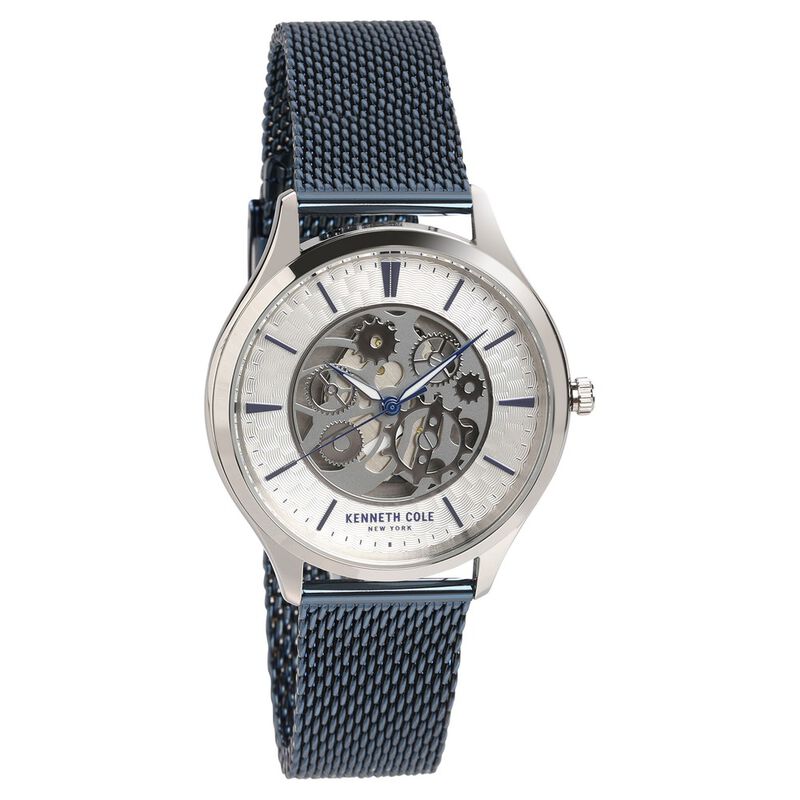 Kenneth Cole Quartz Analog Silver Dial Metal Strap Watch for Men - image number 1