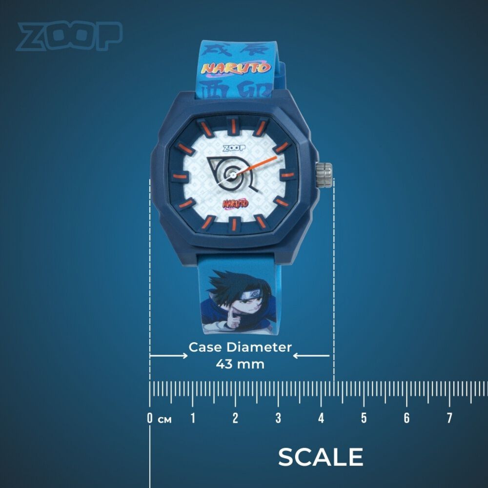 Buy Online Zoop Naruto Analogue Watch with Blue Case and Blue