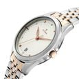 Titan Bandhan Quartz Analog with Day and Date Silver Dial Stainless Steel Strap Watch for Couple - image number 2