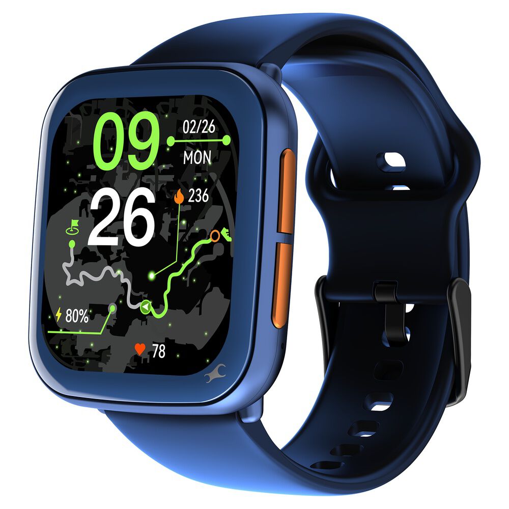 Fastrack Navstar Smartwatch 1.85" inch AMOLED Display, AI Chat, AI Watchface, Offline Voice Commands, 24/7 Health Suite-picture-22