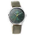 Titan Men's Urban Edge Lustrous Green Dial Leather Watch - image number 0