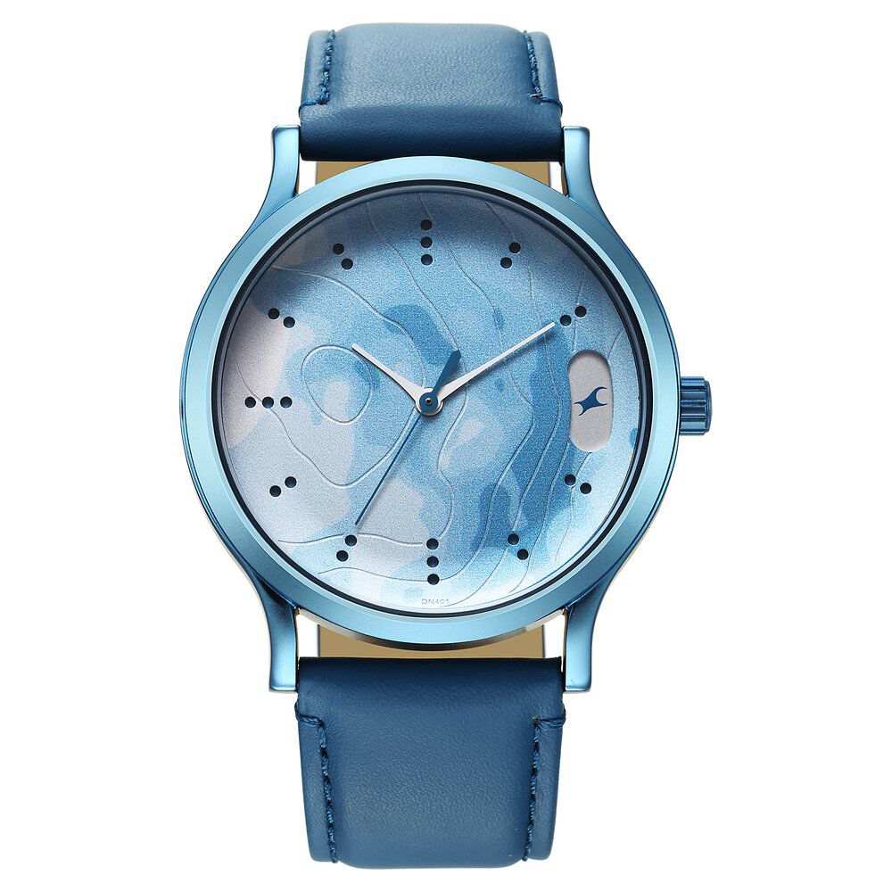 Fastrack Urban Camo Blue Dial Watch for Guys - image number 1