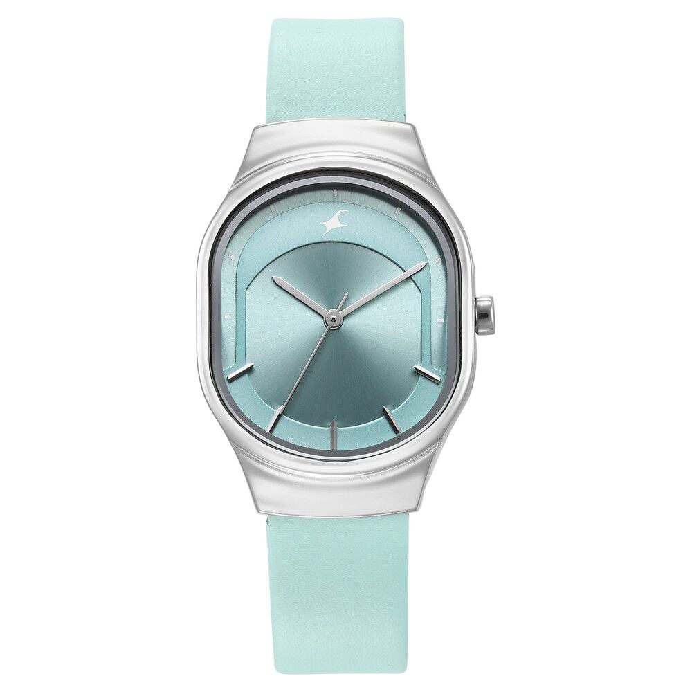 Fastrack Snob X Blue Dial Leather Strap Watch for Girls - image number 0