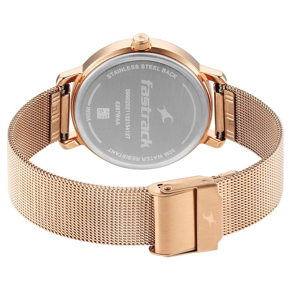 Fastrack Urban Camo Brown Dial Watch for Girls - image number 4