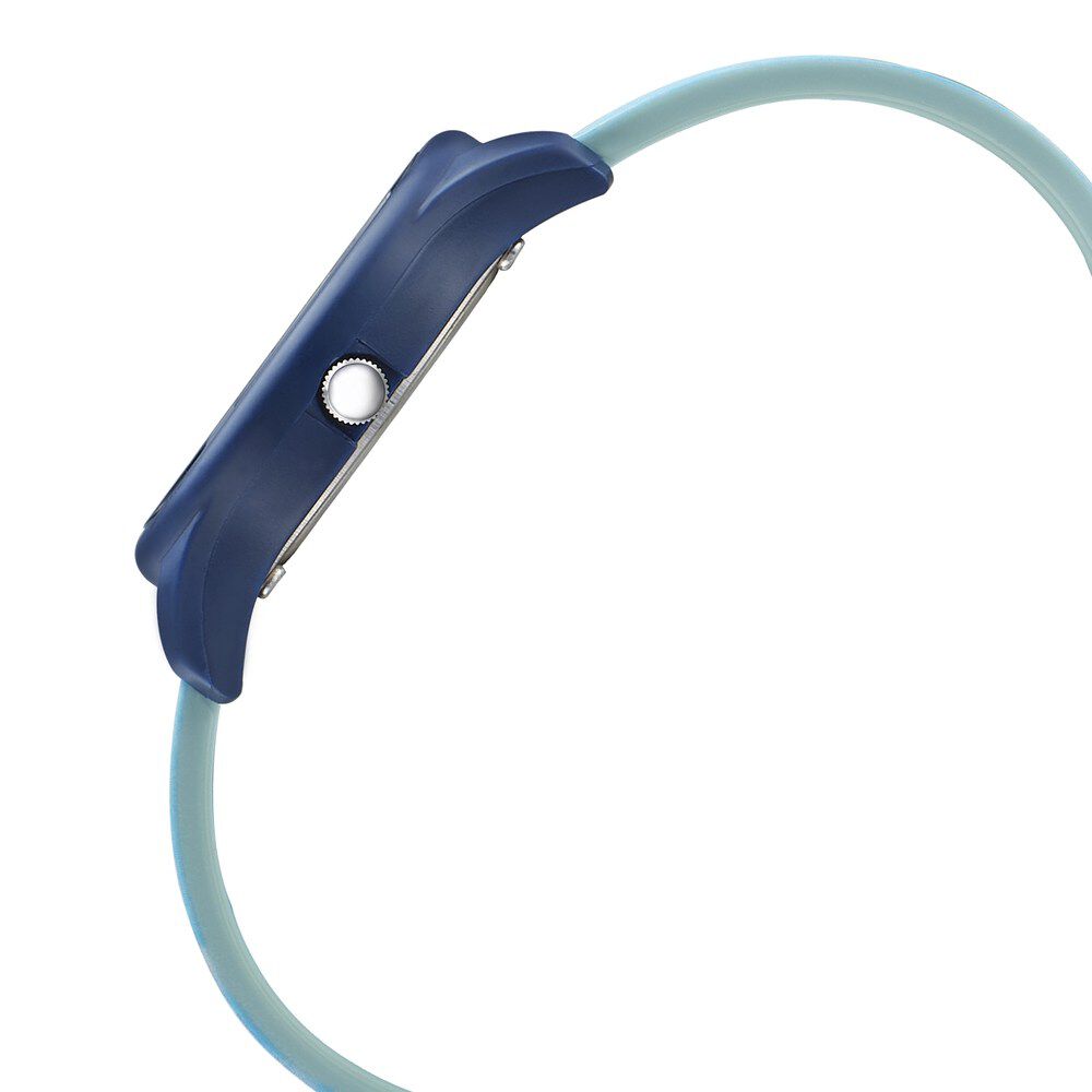 Fastrack Tie & Dye Quartz Analog Blue Dial Silicone Strap Watch for Girls - image number 3