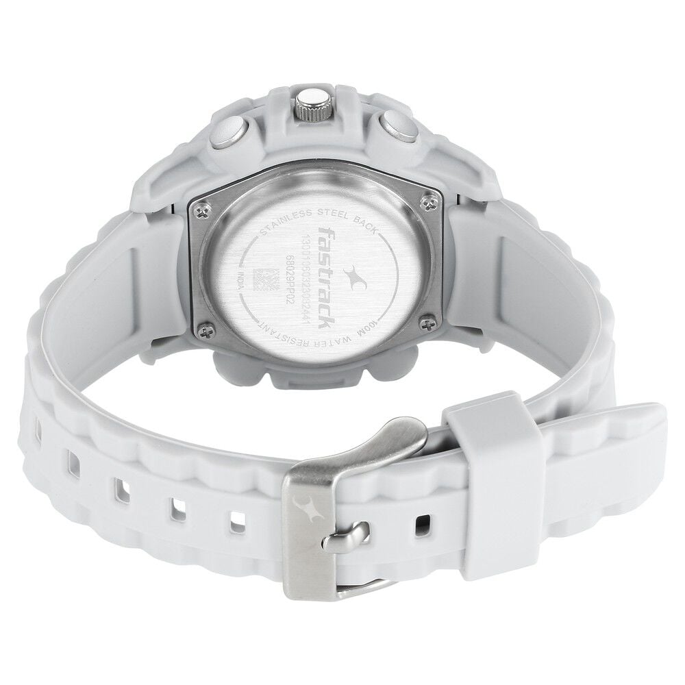 Buy Online Fastrack Street line Quartz Analog Digital Grey Dial ...
