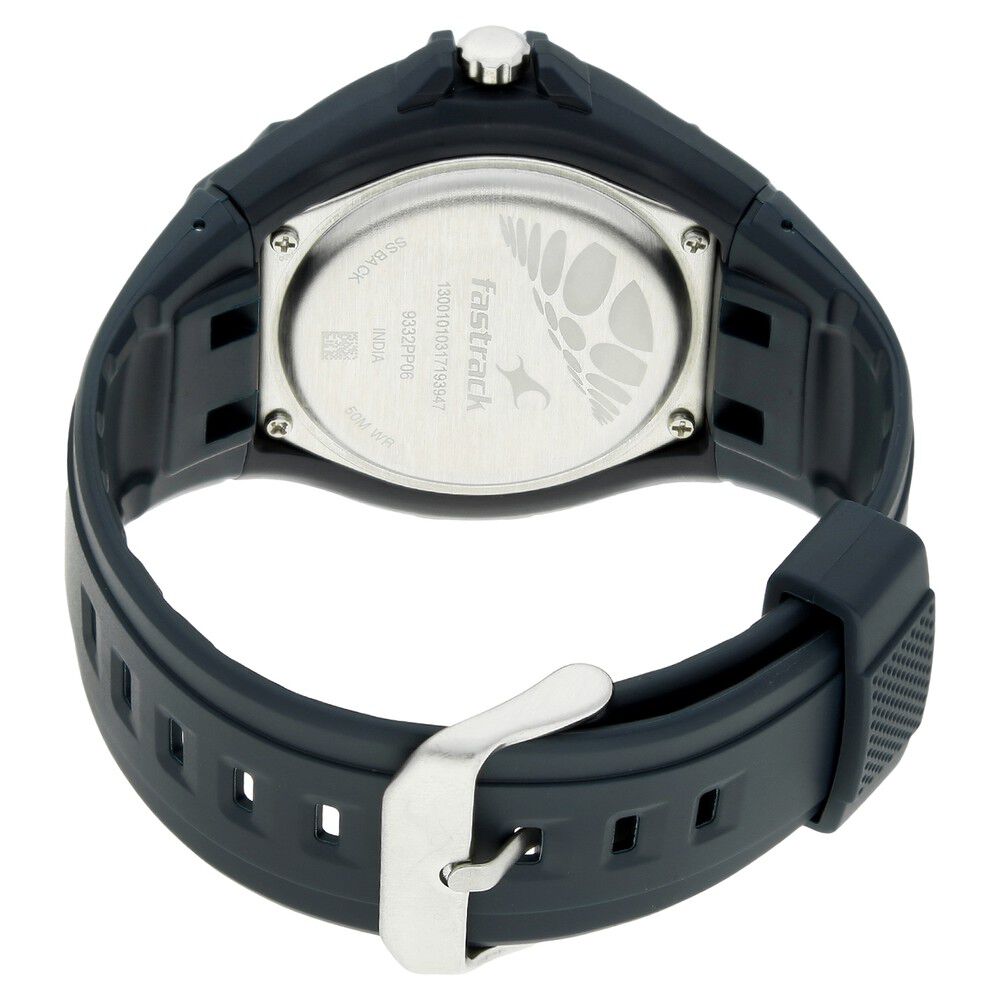 Fastrack Quartz Analog Black Dial Plastic Strap Watch for Guys - image number 3