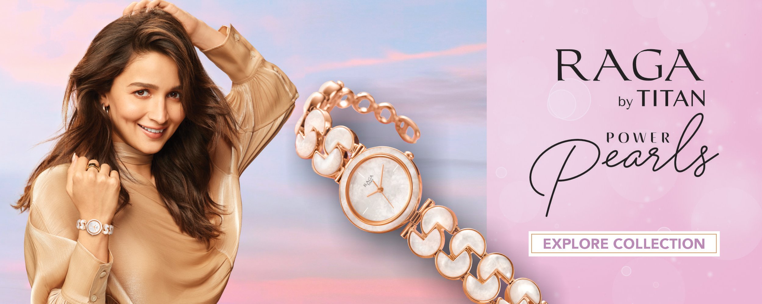 Raga Power Pearls Collection Watches Titan