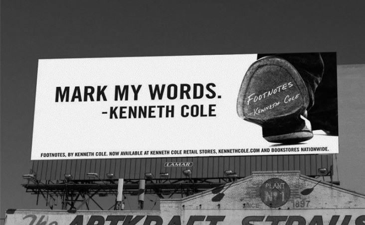 Kenneth Cole Billboard