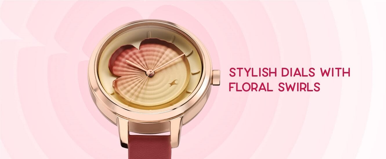 Buy Online Fastrack Uptown Retreat Quartz Analog Multicoloured Dial Leather  Strap Watch for Girls - nr6264wl01 | Titan