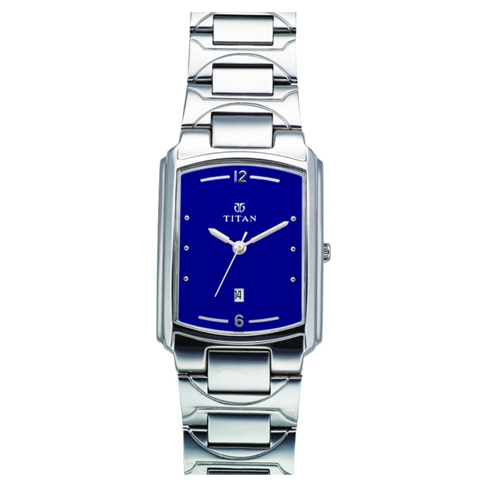 Buy Online Titan Quartz Analog with Date Black Dial Watch for Men