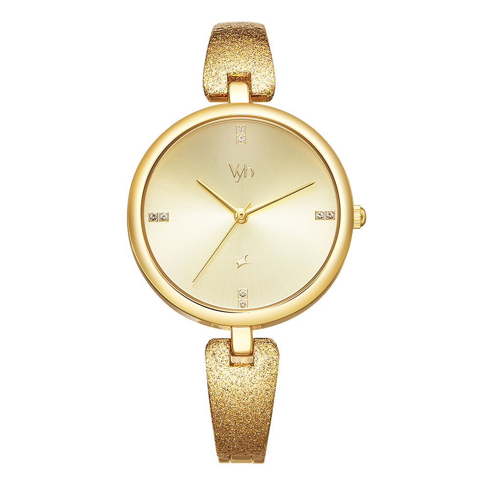 Fastrack ladies top watch golden