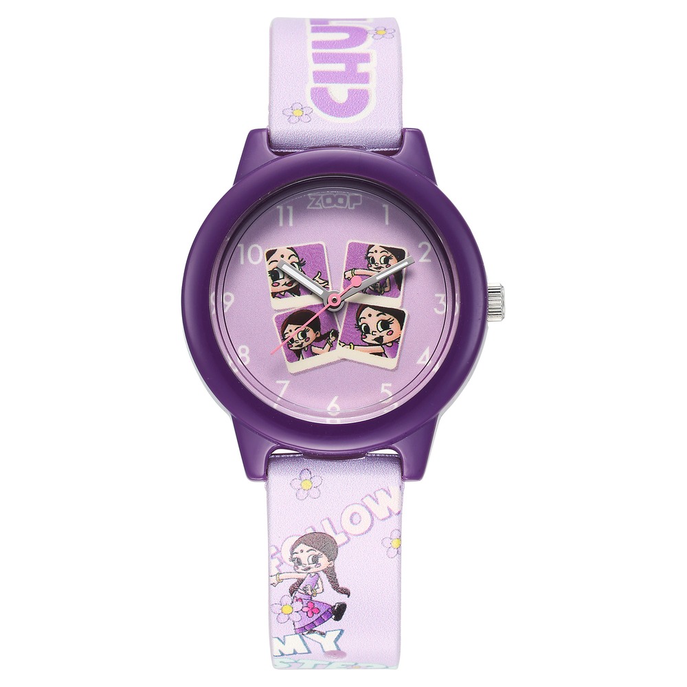 Buy Online Zoop Chhota Bheem Analog Watch with Purple Dial